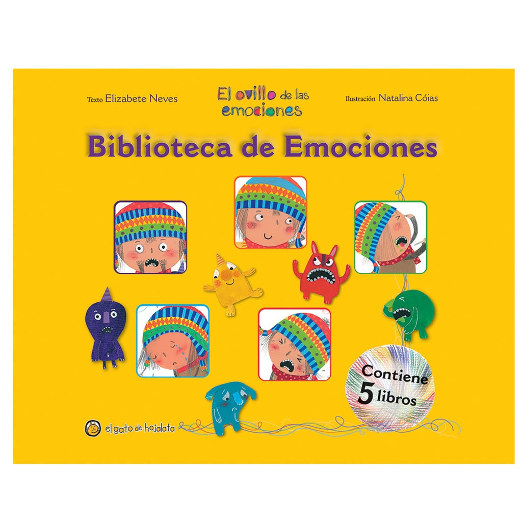 BIBLIOTECA DE EMOCIONES (MALETÍN + 5 LIBROS)