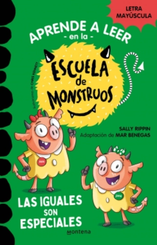 APRENDER A LEER EN LA ESCUELA DE MONSTRUOS 3 - LAS IGUALES SON ESPECIALES..