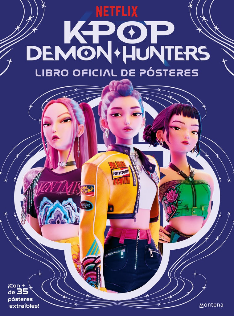 KPOP DEMON HUNTERS LIBRO OFICIAL DE POSTERS (CON + DE 35 POSTERS EXTRAIBLES).. | Netflix