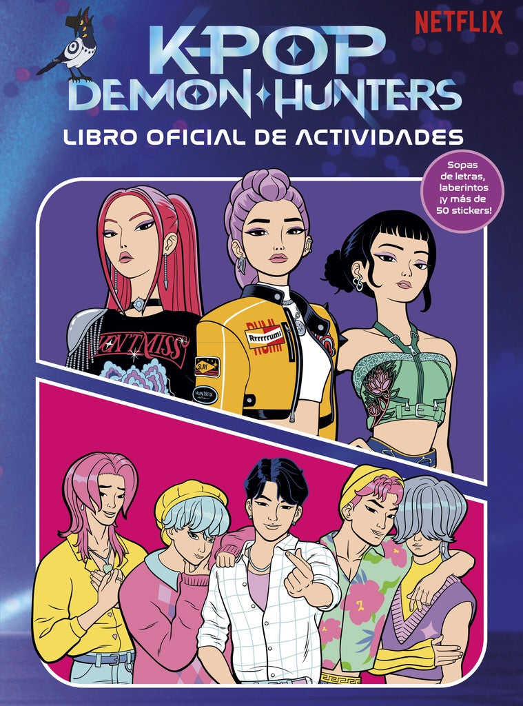 KPOP DEMON HUNTERS - LIBRO DE ACTIVIDADES OFICIAL