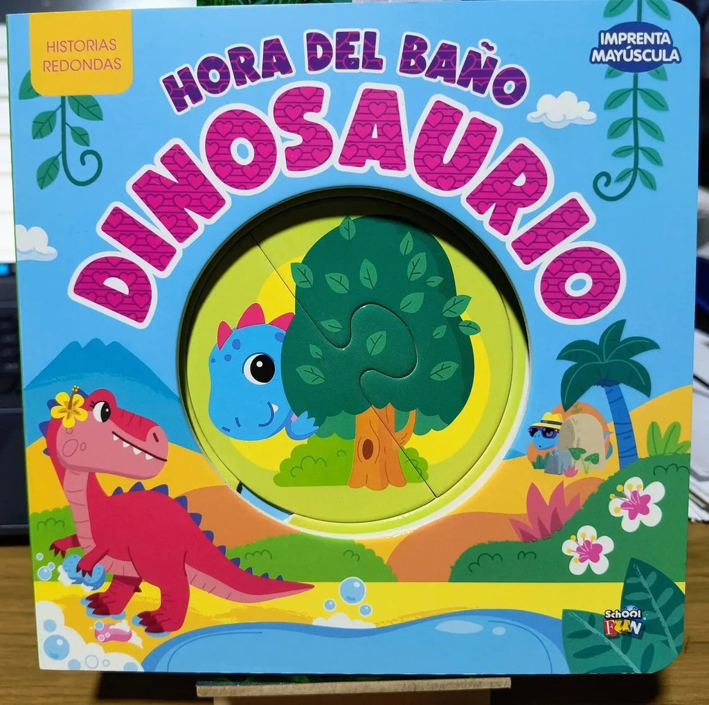 HORA DEL BAÑO DINOSAURIOS