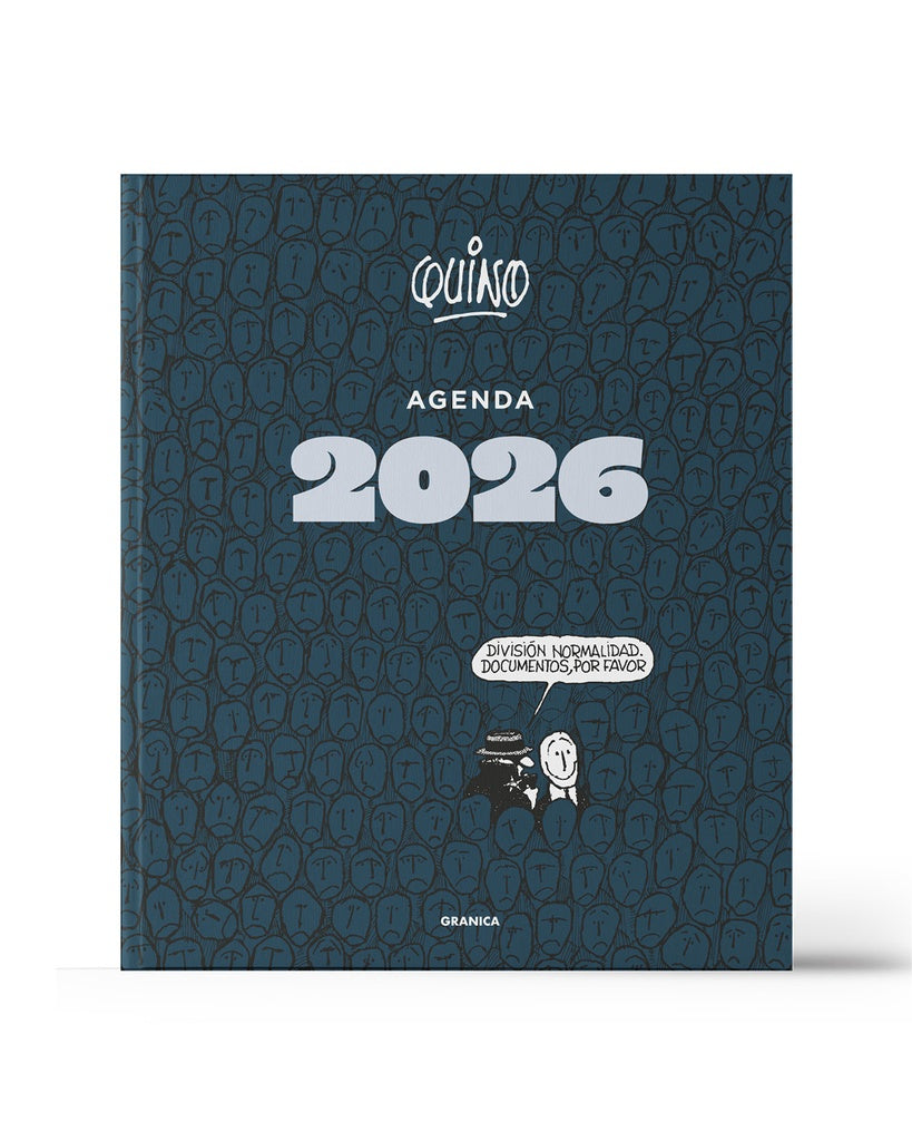 AGENDA QUINO 2026. ENCUADERNADA NEGRA.. | Quino