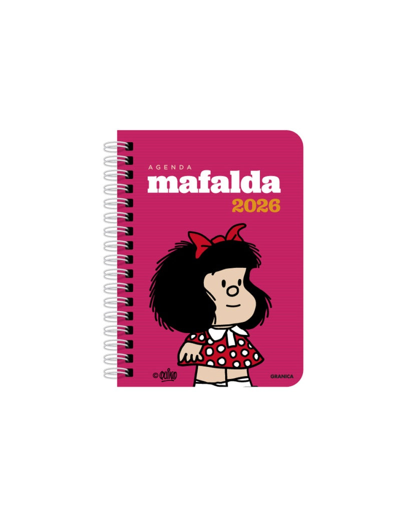 AGENDA MAFALDA 2026 DIA POR PAGINA  | VACIO
