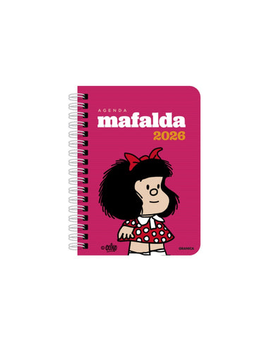 AGENDA MAFALDA 2026 DIA POR PAGINA  | VACIO
