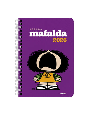 AGENDA MAFALDA 2026 VIOLETA RULO