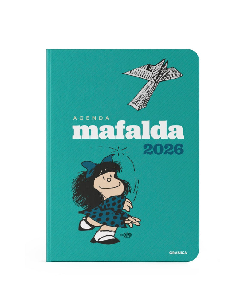 AGENDA MAFALDA 2026 TAPA DURA TURQUESA.. | Quino