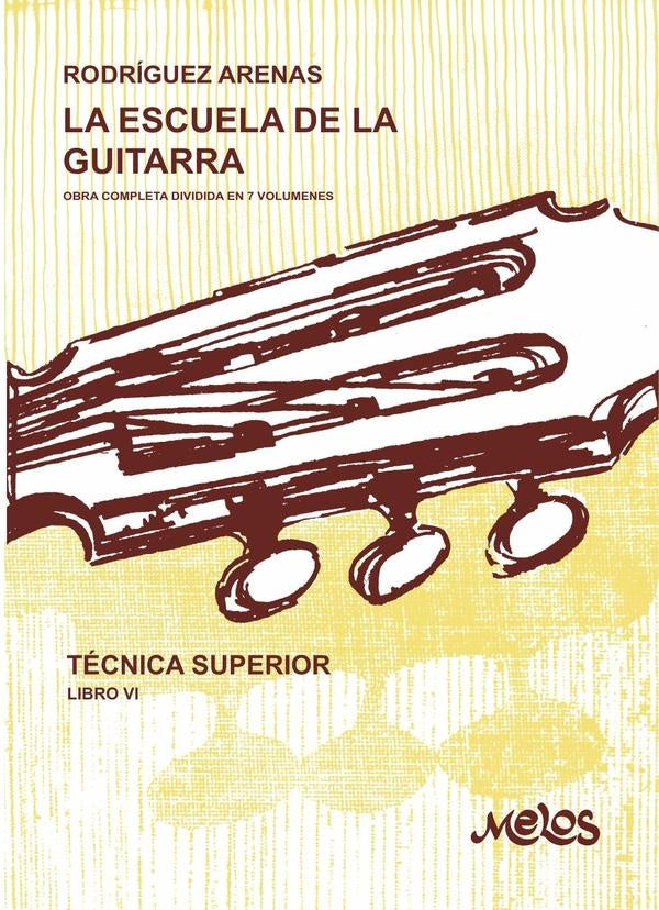 BA9588 - La escuela de la guitarra - Libro 6 | Mario Rodríguez Arenas