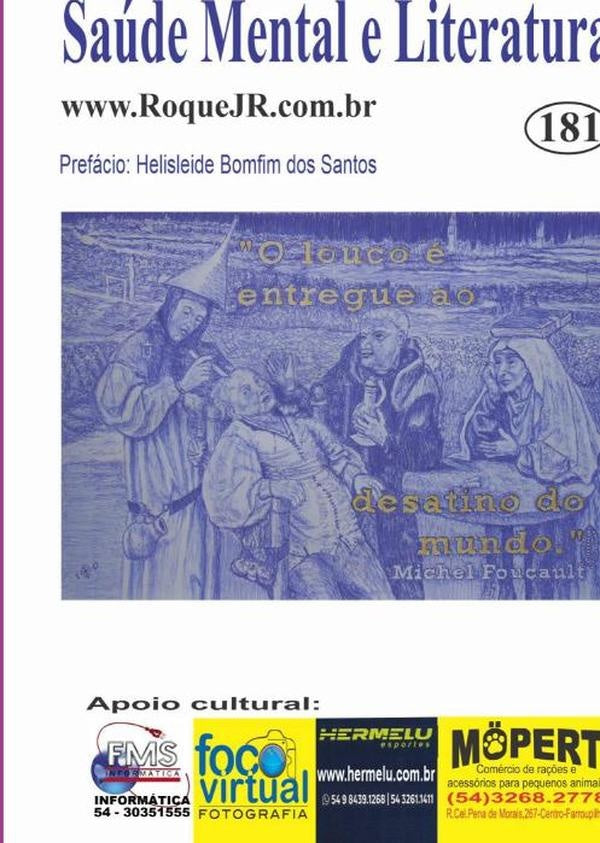 Saúde Mental E Literatura | Roque Jr