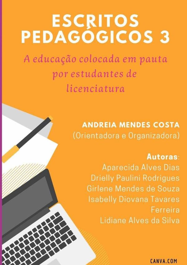 Escritos Pedagógicos 3 | Andreia Mendes Costa (org.)