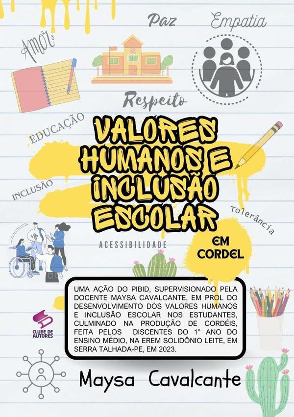 Valores Humanos E Inclusão Escolar | Maysa Cavalcante