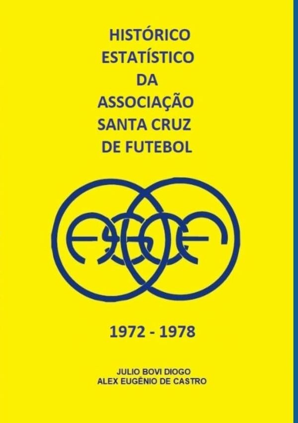 Histórico Estatístico Da Associação Santa Cruz De Futebol 1972 - - 1978 | Julio Alex Eugênio De Castro Bovi Diogo