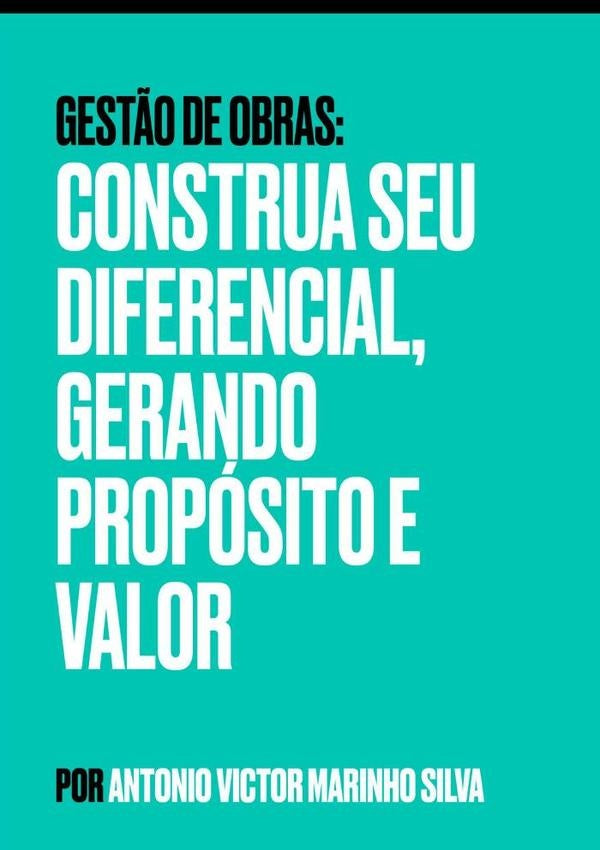 Gestão De Obras | Antonio Victor Marinho Silva
