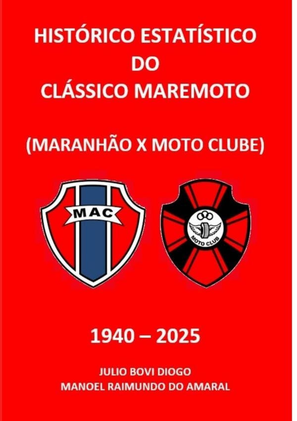 Histórico Estatístico Do Clássico Maremoto 1940 - 2025 | Julio Manuel Raimundo Do Amaral Bovi Diogo