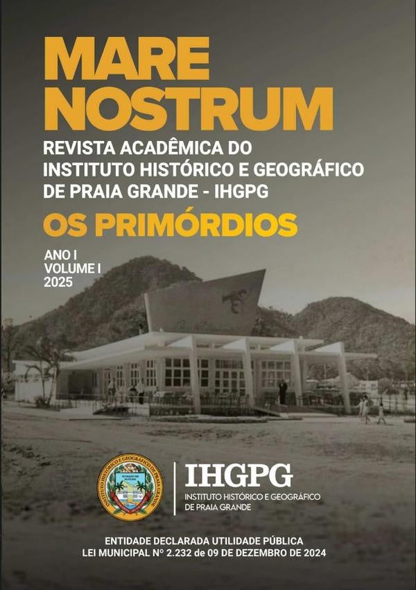 Mare Nostrum - Volume I | Conselho Editorial Do Instituto Histórico E Ge...