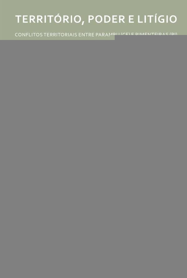 Território, poder e litígio | Francisco Felix