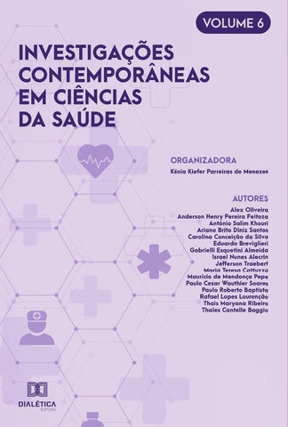 Investigações contemporâneas em Ciências da Saúde | Kenia Kiefer Parreiras de Menezes