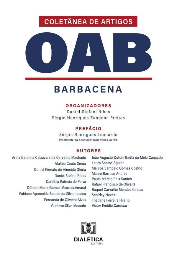 Coletânea De Artigos Oab Barbacena | Freitas, Ribas y otros
