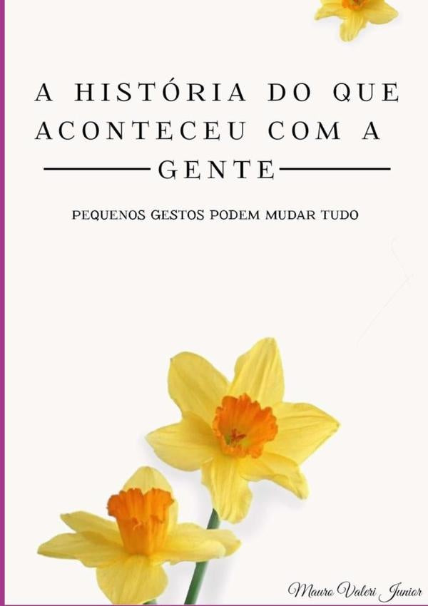 A História Do Que Aconteceu Com A Gente | Mauro Valeri Junior