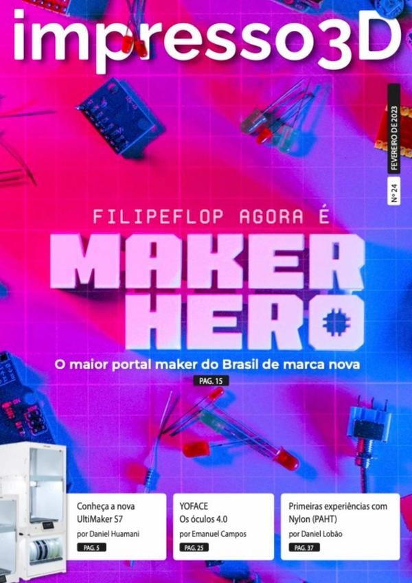 Revista Impresso3d | Coletânea Por Emanuel Campos