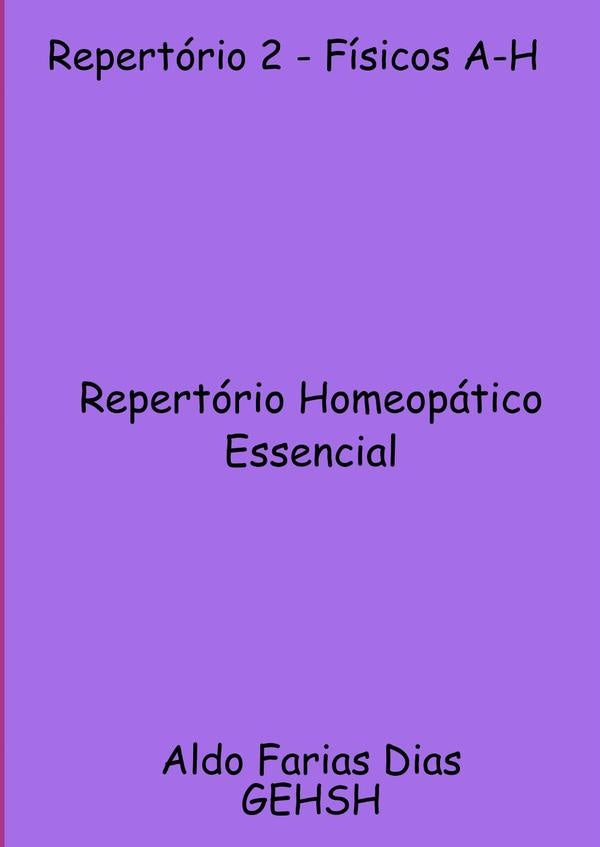 Repertório V2 - Físicos A-h | Aldo Farias Dias
