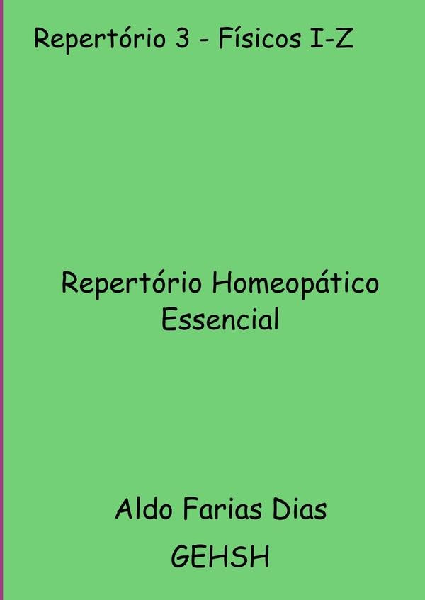 Repertório V3 - Físicos I-z | Aldo Farias Dias