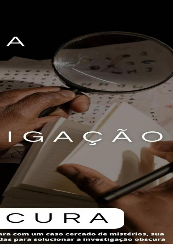 A Investigação Obscura | Alisson Reis