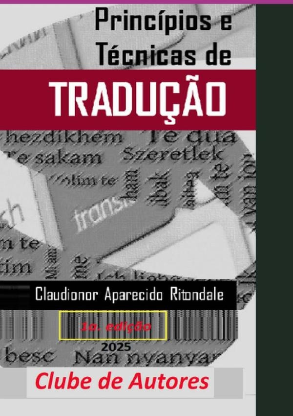 Princípios E Técnicas De Tradução | Claudionor Aparecido Ritondale