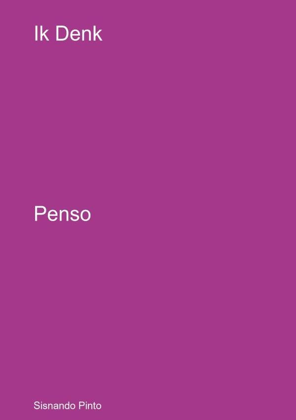 Ik Denk | Sisnando Pinto