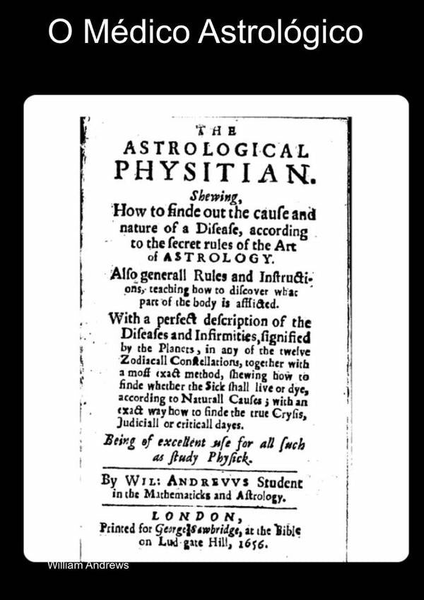 O Médico Astrológico | William Andrews