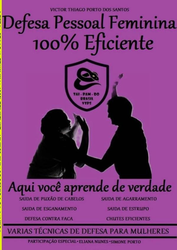 Defesa Pessoal Feminina 100% Eficiente | Victor Thiago Porto Dos Santos