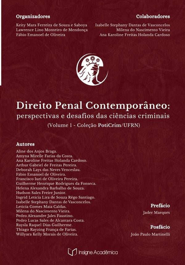 Direito Penal Contemporâneo | Lawrence Lino M. De Mendonça, Lawrence Lino M....