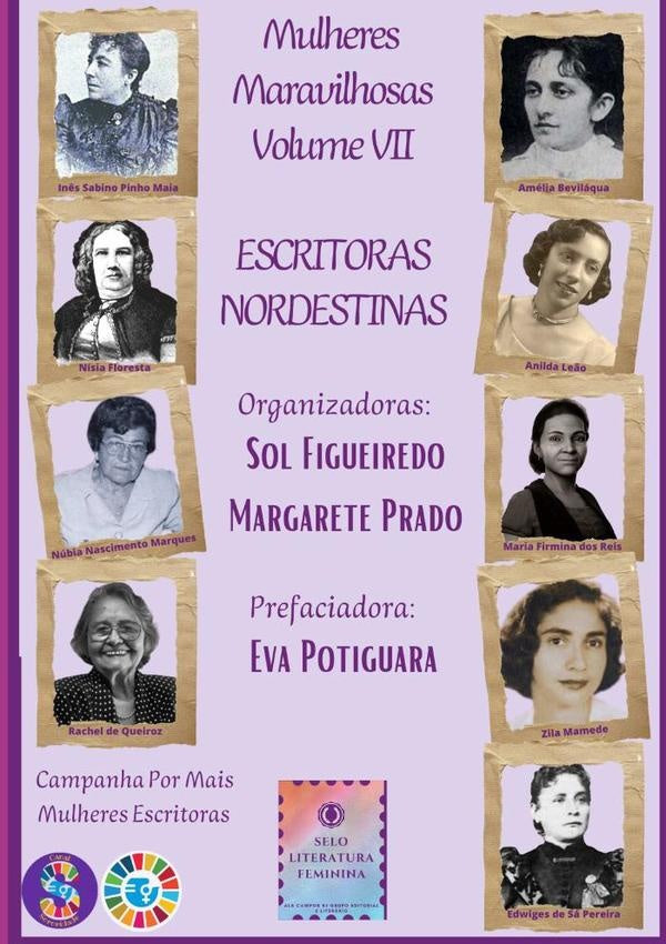 Coletânea Mulheres Maravilhosas Escritoras Nordestinas | Autoras Varias