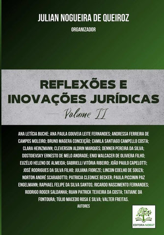 Reflexões E Inovações Jurídicas | Julian Nogueira De Queiroz