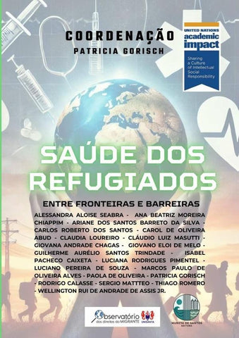 Saúde Dos Refugiados | Patricia Gorisch Organizacção