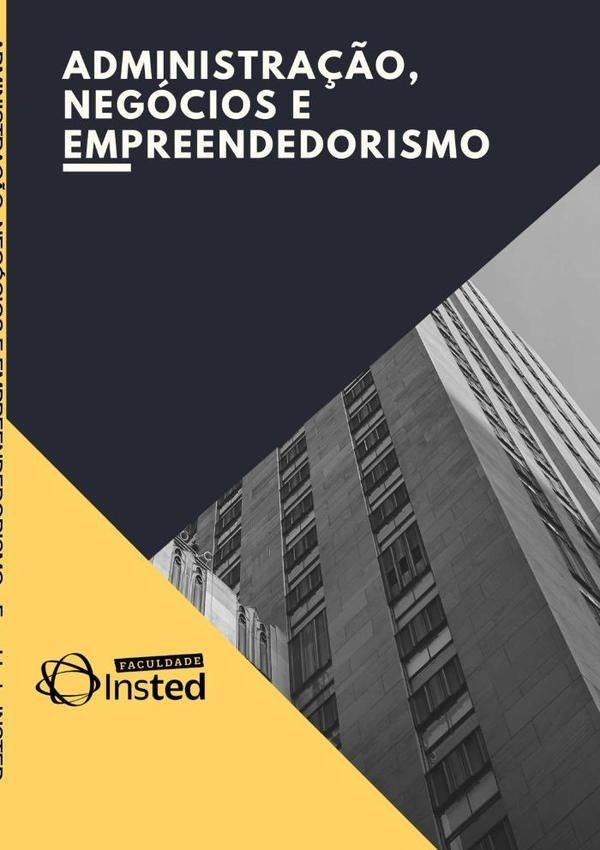 Administração, Negócios E Empreendedorismo | Faculdade Insted