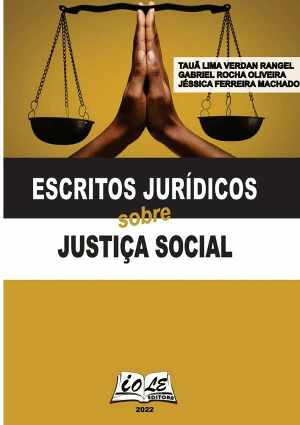 Escritos Jurídicos Sobre Justiça Social | Lima Verdan Rangel, Gabriel Rocha Oliveira y otros