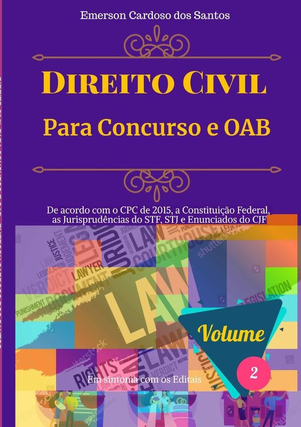 Direito Civil  Para Concurso E Oab | Emerson Cardoso Dos Santos