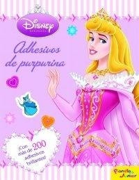 dISNEY PRINCESA ADHESIVAS DE PURPURINA