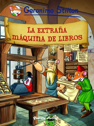 LA EXTRAÑA MAQUINA DE LIBROS  | Gerónimo Stilton