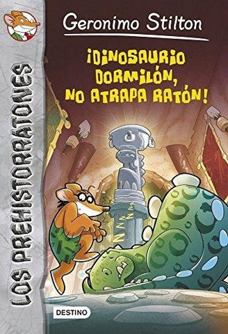 DINOSAURIO DORMILON NO ATRAPA RATON | Gerónimo Stilton