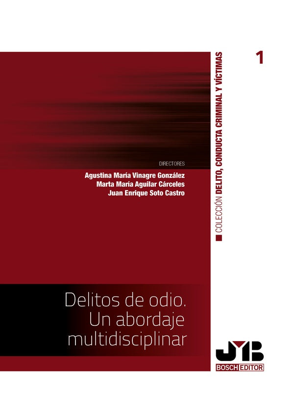 Delitos de odio. Un abordaje multidisciplinar | Vinagre González, Soto Castro y otros