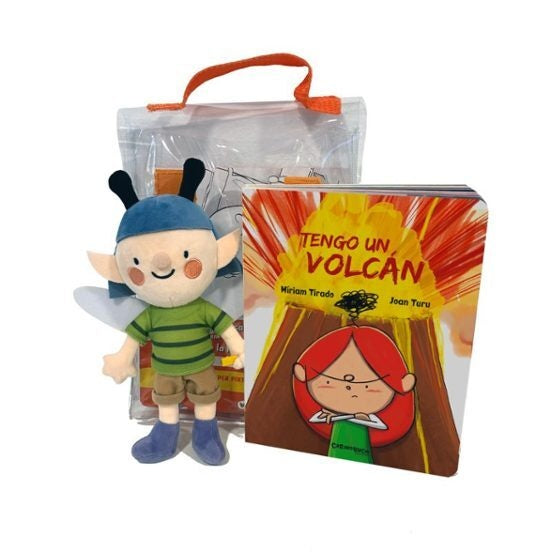 PACK TENGO UN VOLCAN: LIBRO + PELUCHE | MIRIAM   TIRADO TORRAS