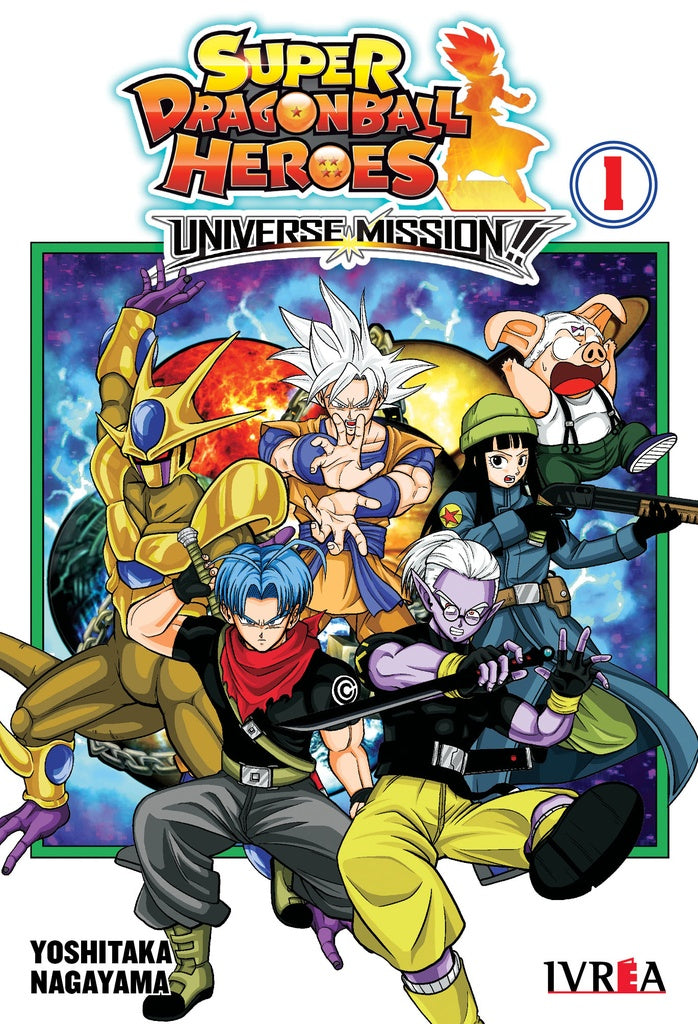 SUPER DRAGON BALL HEROES: UNIVERSE MISSION! VOL. 1.. | YOSHITAKA  NAGAYAMA