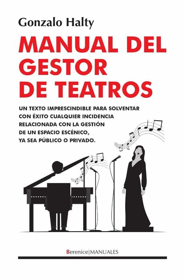 Manual del gestor de teatros | Gonzalo Halty