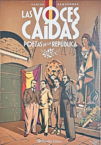 LAS VOCES CAÍDAS. ESTUCHE POETAS DE LA REPÚBLICA.. | Carles  Esquembre