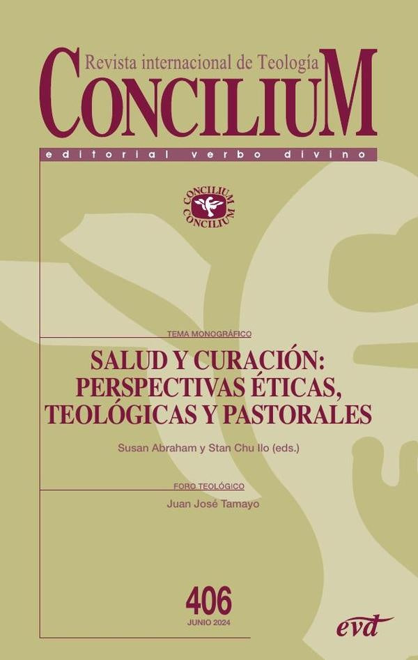 Salud y curación: perspectivas ética, teológica y pastoral | Ilo Stan Chu