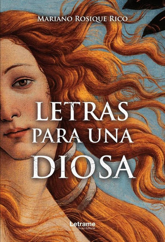 Letras para una diosa | Mariano Rosique Rico