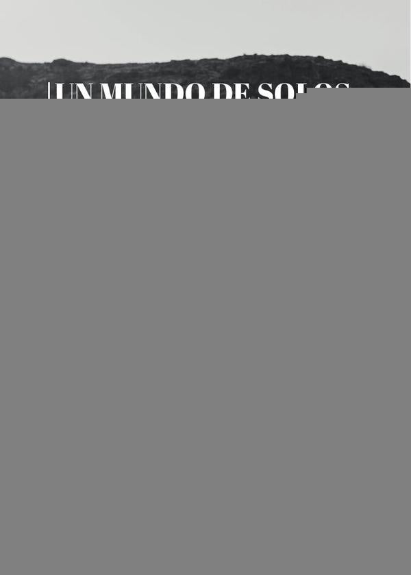 Un mundo de solos | Enrique Morales Cano