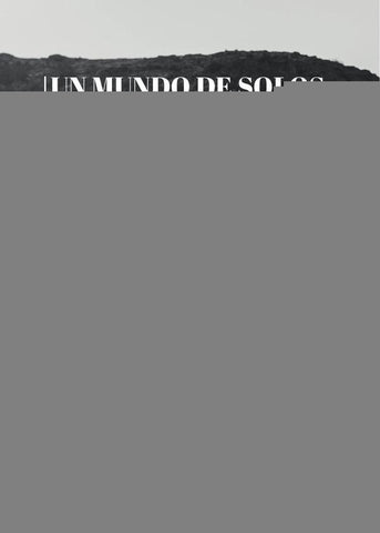 Un mundo de solos | Enrique Morales Cano