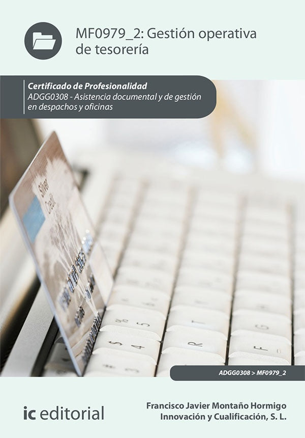 Gestión operativa de tesorería. ADGG0308 - Asistencia documental y de gestión en despachos y oficina | Innovación y Cualificación, Montaño Hormigo